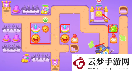 保衛(wèi)蘿卜4阿波與魔法寶藏第13關(guān)怎么通關(guān)