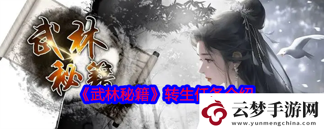 武林秘籍怎么轉(zhuǎn)生