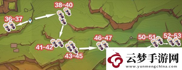 原神肉龍掌采集路線大全