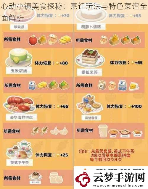 心動(dòng)小鎮(zhèn)美食探秘