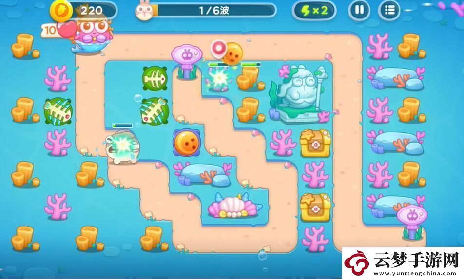保衛(wèi)蘿卜4海的閨女第55關(guān)怎么過