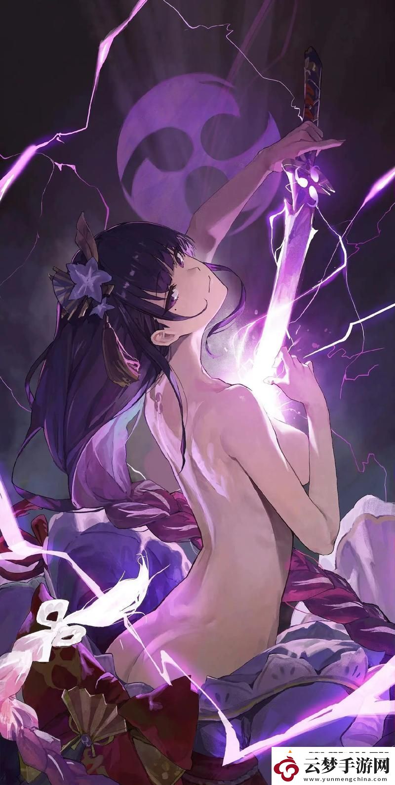 雷電將軍腳法嫻熟腳法