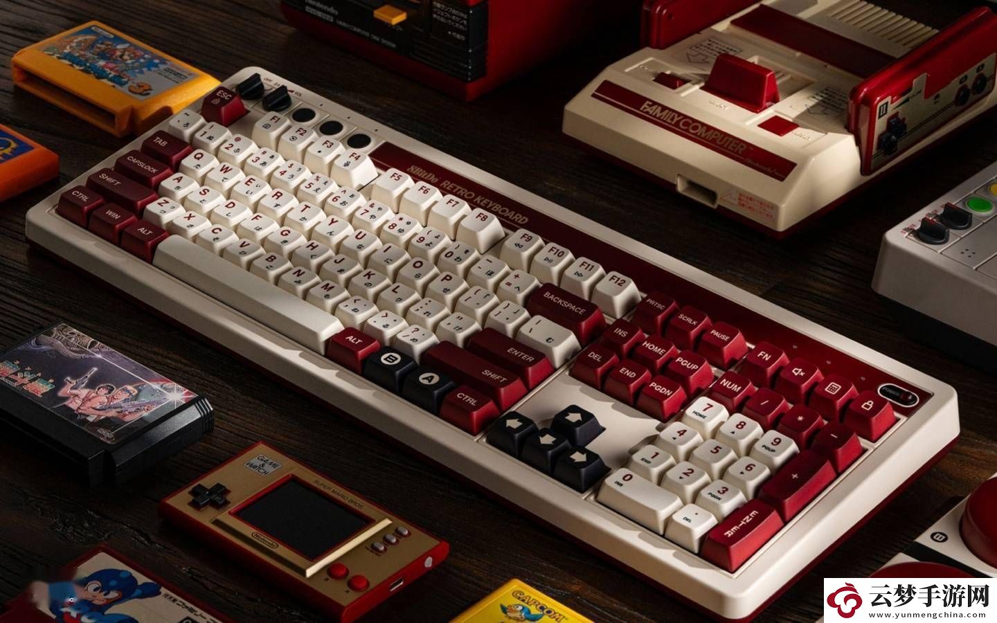八位堂Retro108機(jī)械鍵盤全尺寸發(fā)布