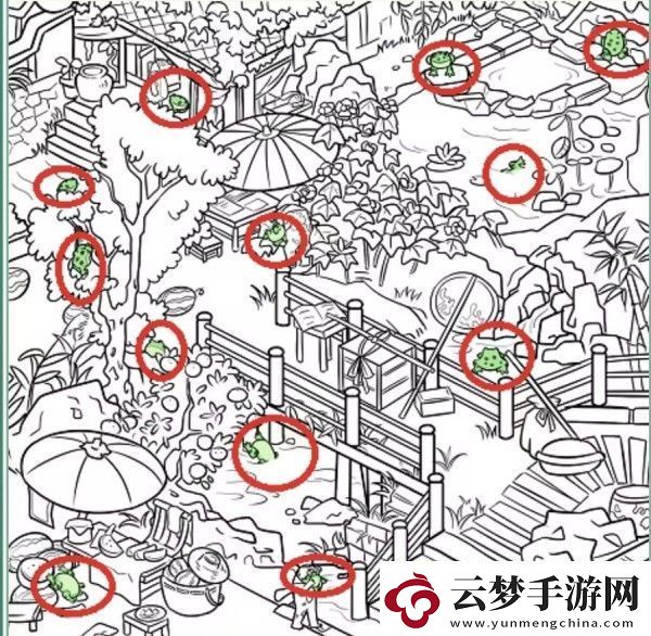 腦洞非常大找青蛙崽崽怎么過(guò)