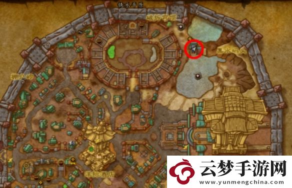 魔獸世界安德麥軍需官在哪