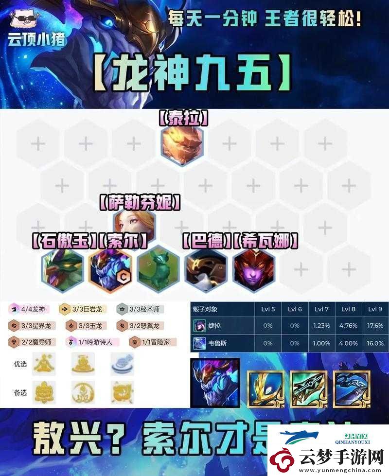 云頂之弈神龍敖興玩法全解！3分鐘學(xué)會(huì)爆殺流上分秘籍